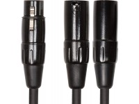 <b>Roland RCC-YC-XF2XM Cabo Splitter XLR macho XLR fêmea duplo 15cm Garantia Vitalícia</b> <b>Roland RCC-YC-XF2XM Cabo Splitter XLR macho XLR fêmea duplo 15cm Garantia Vitalícia</b>